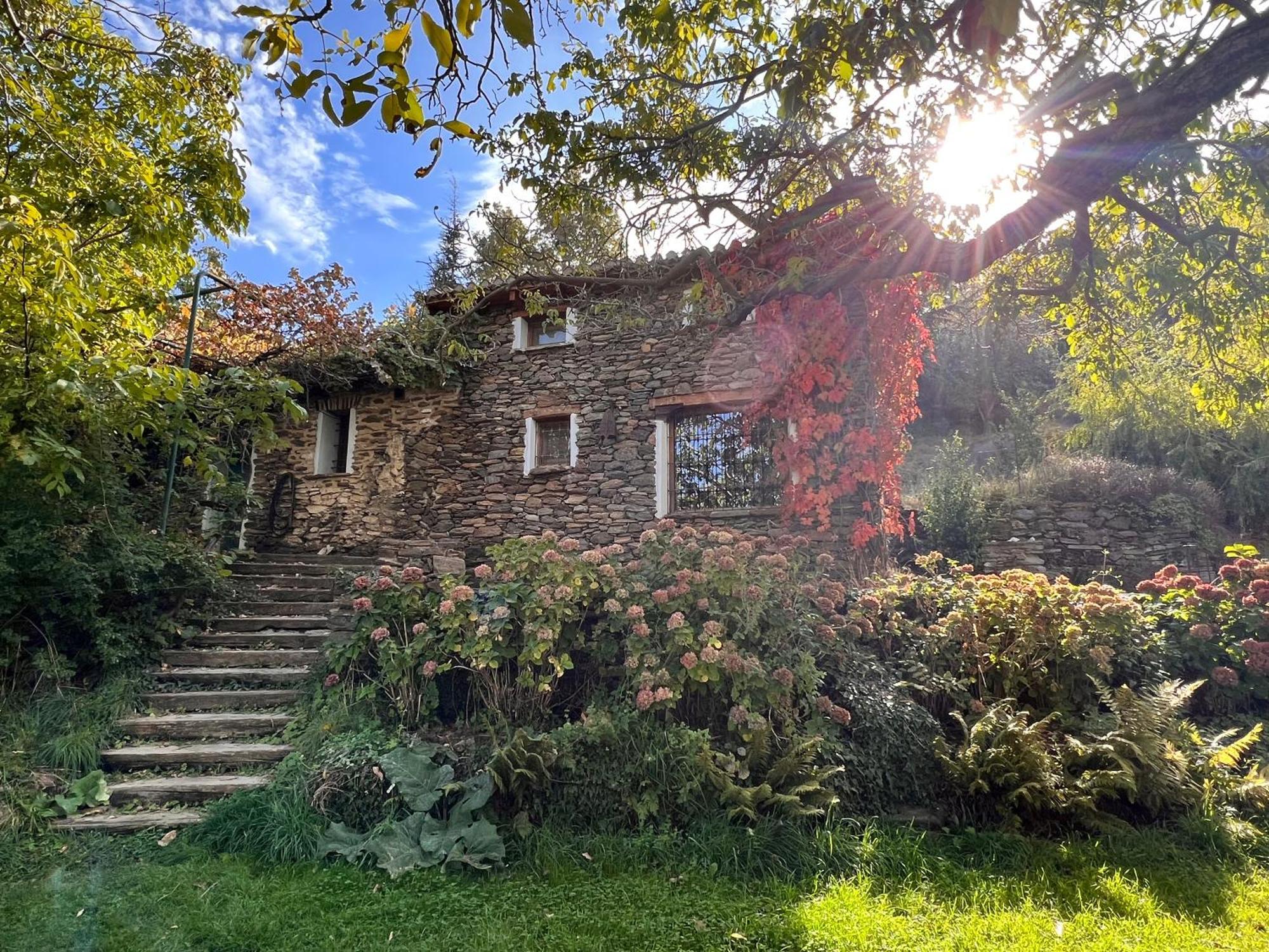 La Casa Del Nogal Villa Guejar Sierra Exterior foto